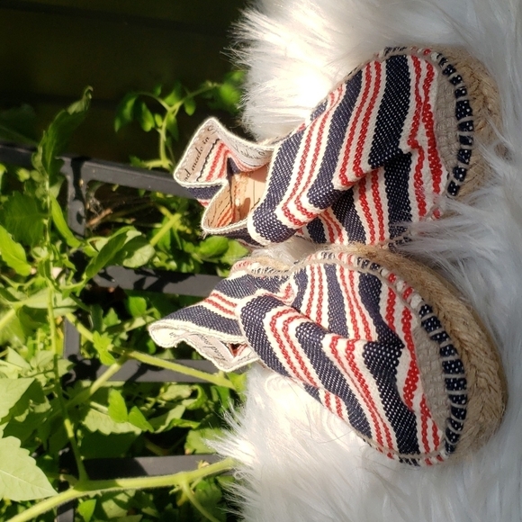 LARA ESPADRILLE Red White Blue 37 - Picture 4 of 8